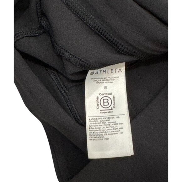 Athleta Endless High-Rise Pants Black Size 10 EUC - Picture 8 of 10